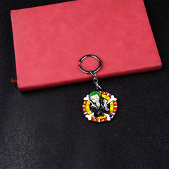 Luffy Rotatable Keychain Pendant