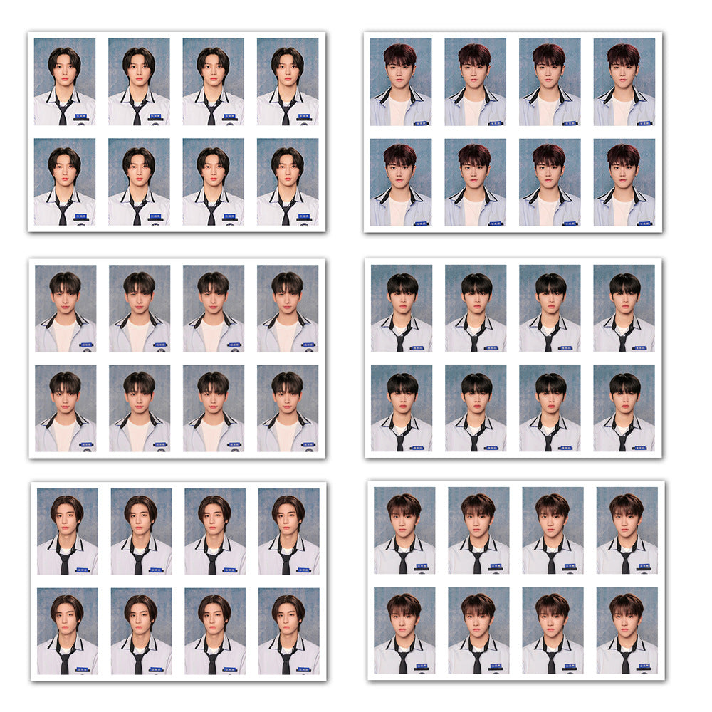 KPOP SUNGHO RIWOO One-inch ID Photo