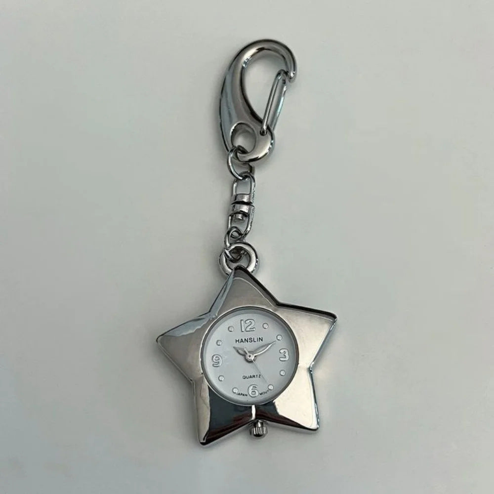 Star Shaped Watch Keychain Pendant⭐️