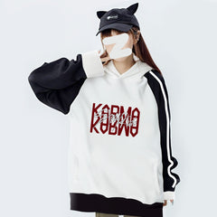 SKZ KARMA Album Characters Color Block Hoodie