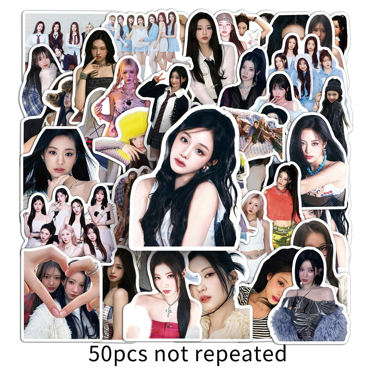 50 KPOP Graffiti Decorative Stickers