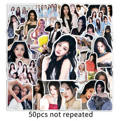 50 KPOP Graffiti Decorative Stickers
