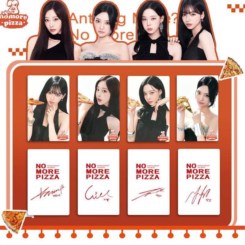 AE Pizza Photocard Set