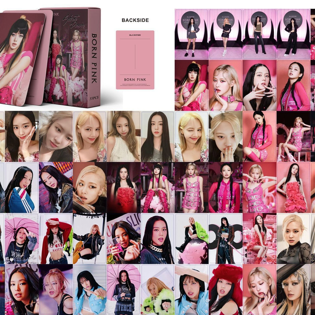 Kpop 55 Pcs LOMO Photocards