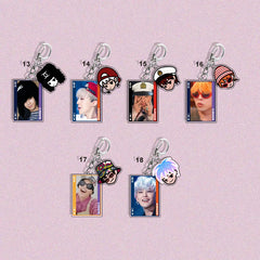 GD POWER Acrylic Pendant Bag Keychain