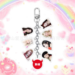 BM Acrylic Pendant Charms Keychain