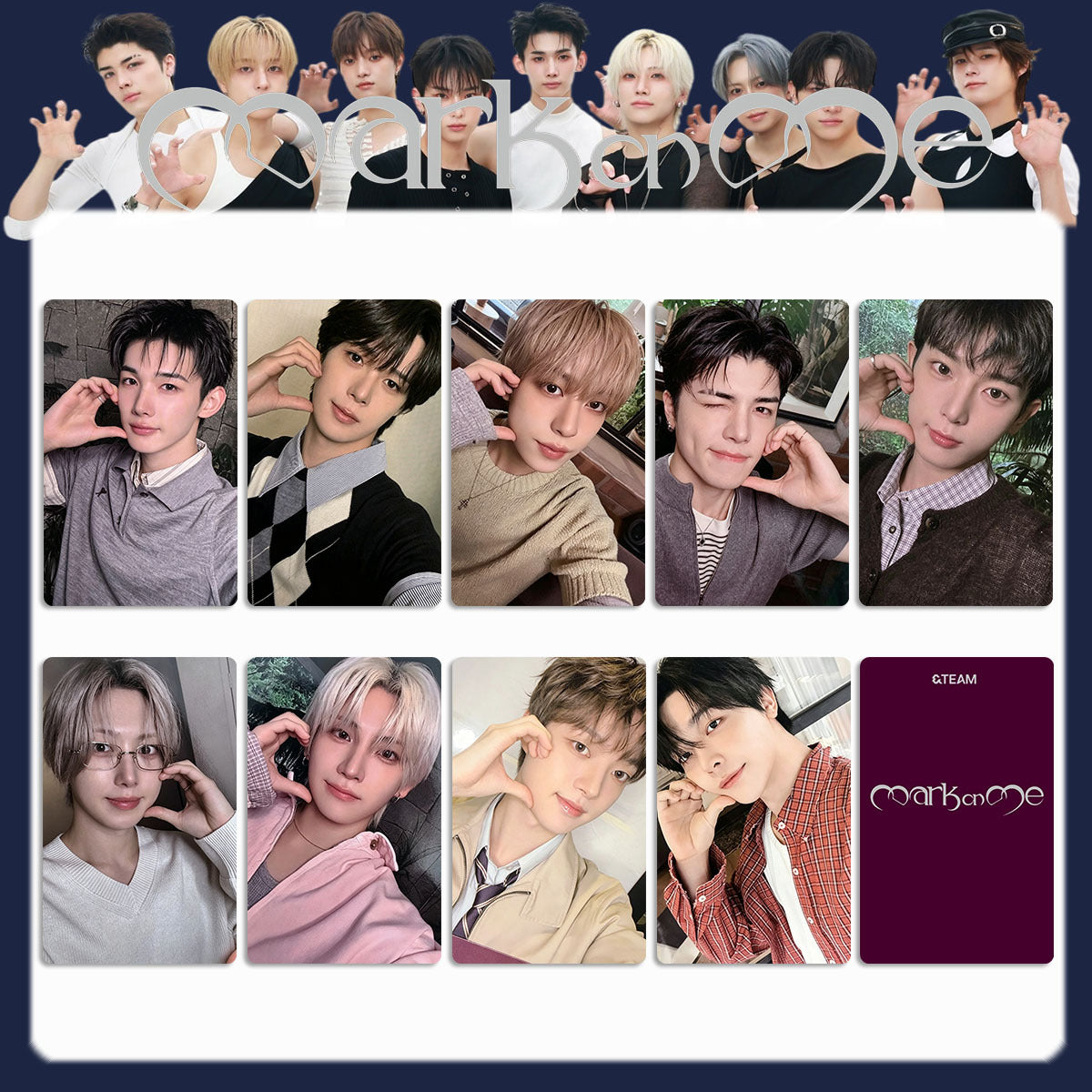 &TEAM Mark On Me Photocard Special Edition