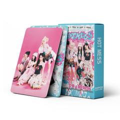 Trendy 55 KPOP LOMO Cards Collection