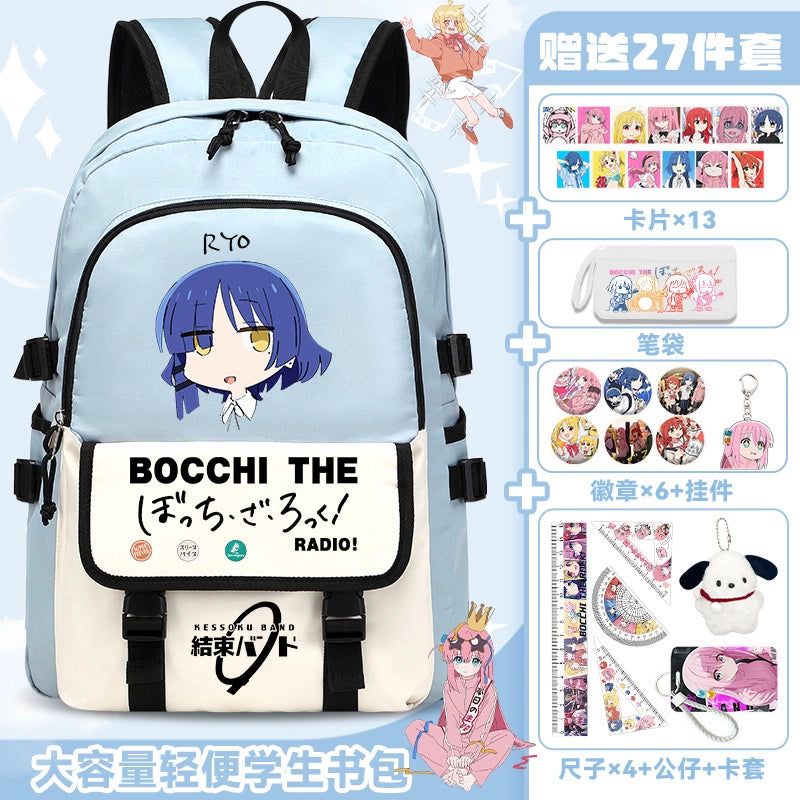 Large Capacity Waterproof Anime Backpack
