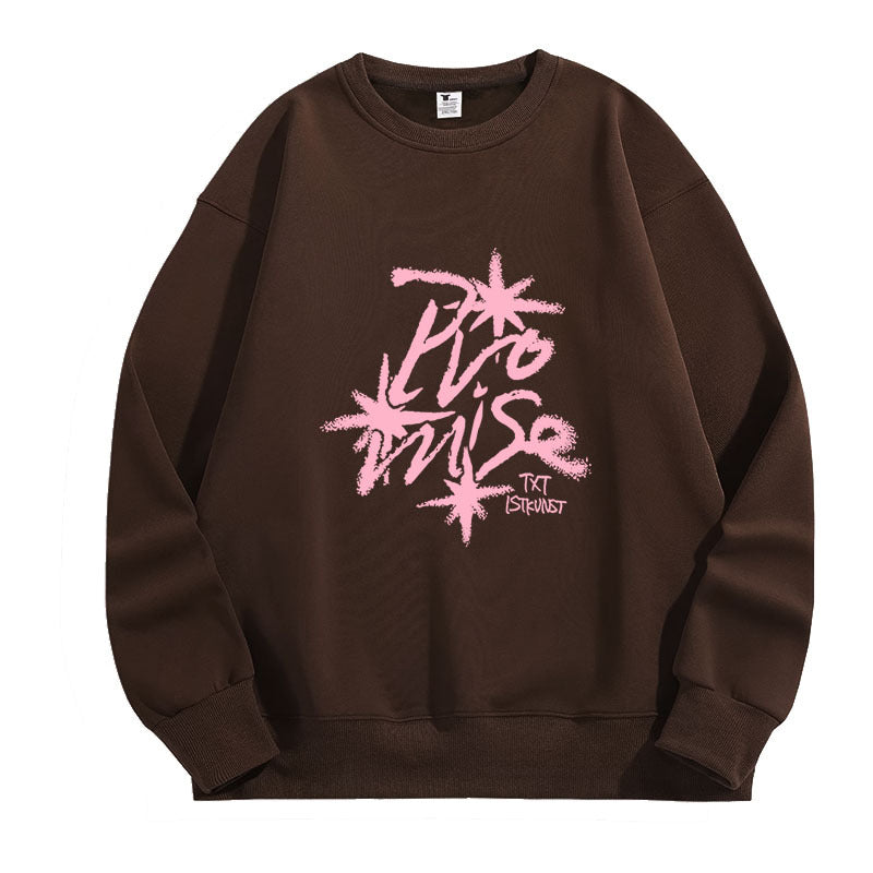 KPOP ACT PROMISE Graphic Pullover Hoodie