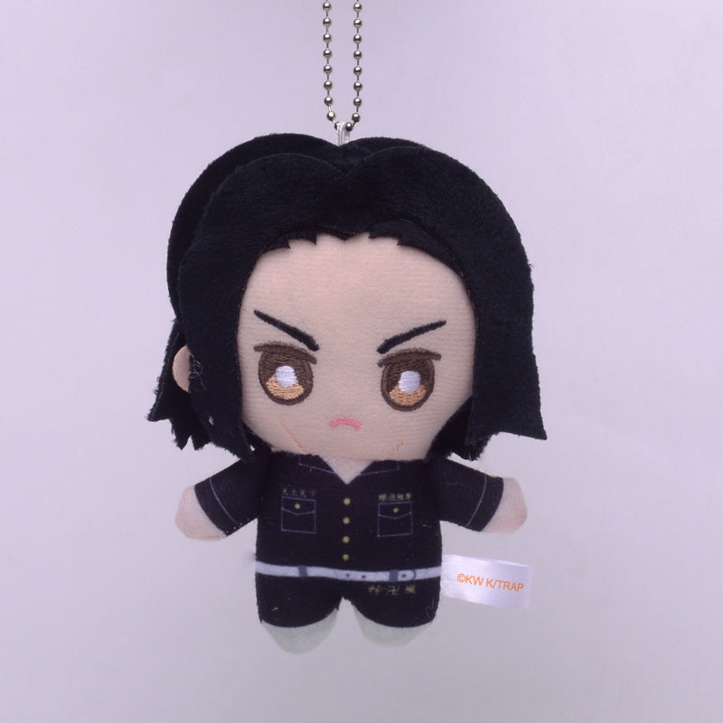 Cute Anime Plush Doll Keychain