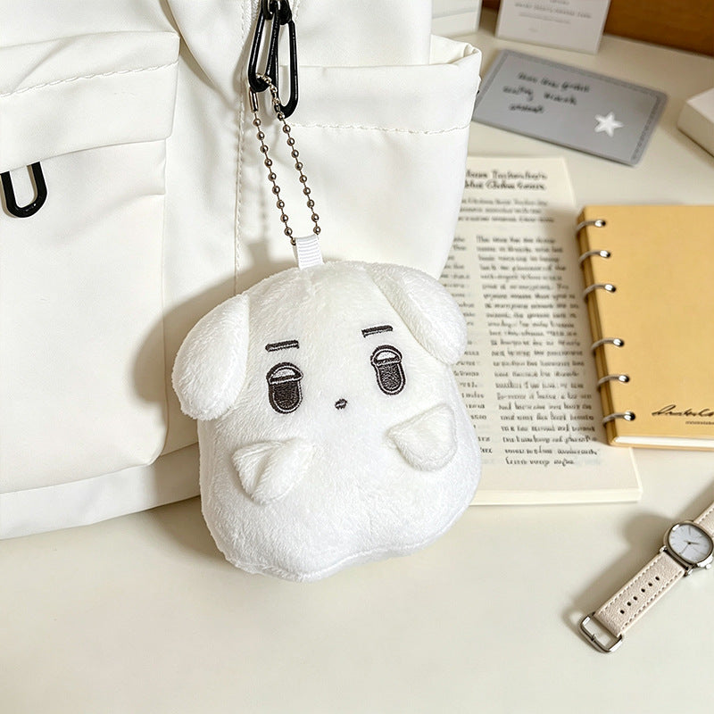 Winter Dog Plush Doll Pendant