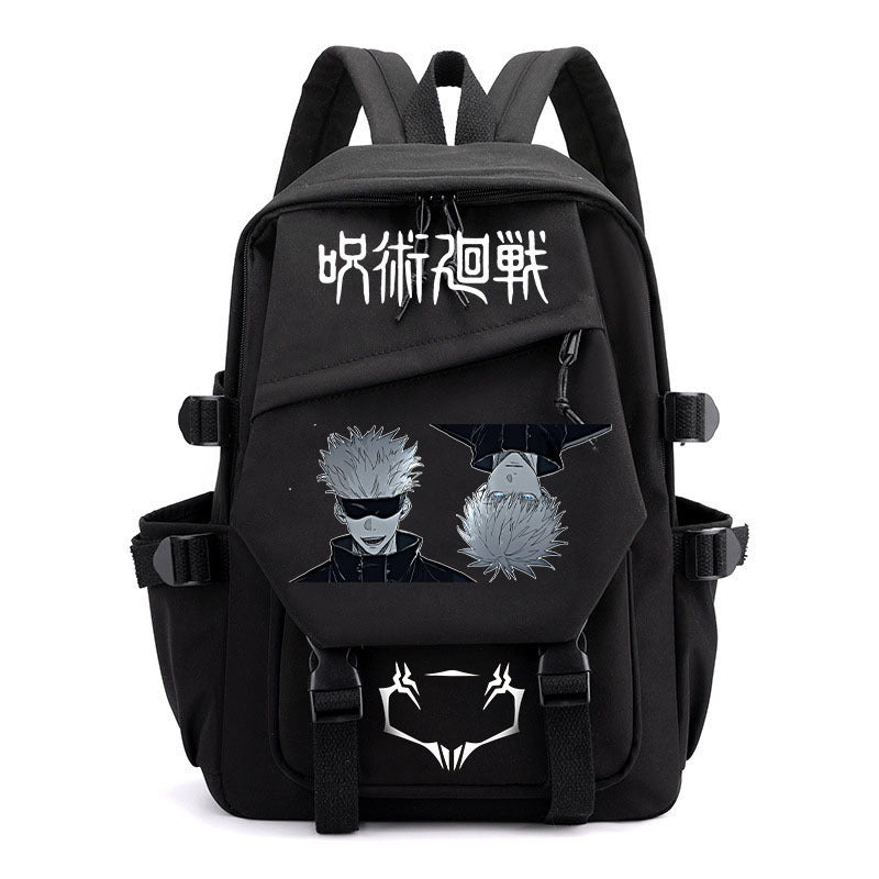 Casual Anime Pattern Printed Backpack