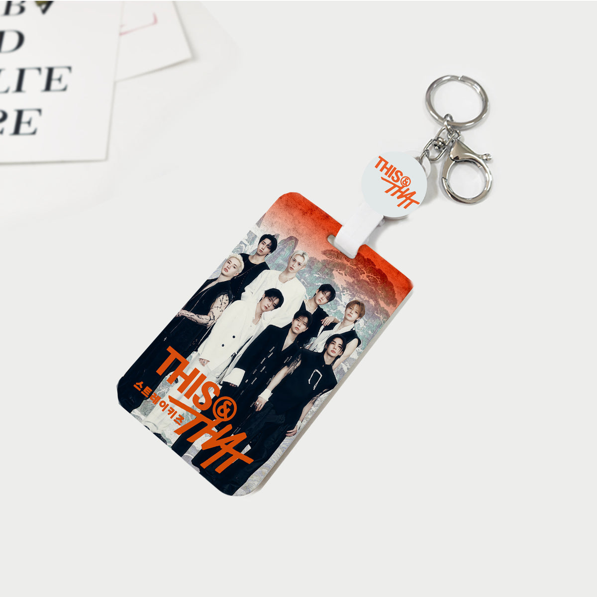 Creative SKZ Retractable Photocard Holder