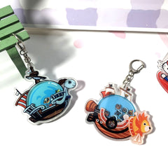 Funny Shaker Keychain Pendant