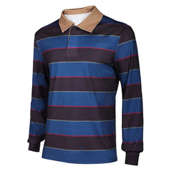 Mike Wheeler Striped Sleeveless Shirt Cosplay Costume