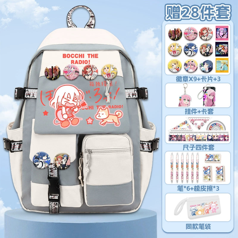 Large-capacity Anime Backpack Schoolbag