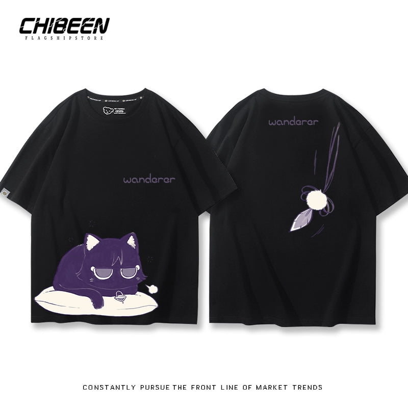 Game Wanderer Printed Short Sleeve T-Shirt