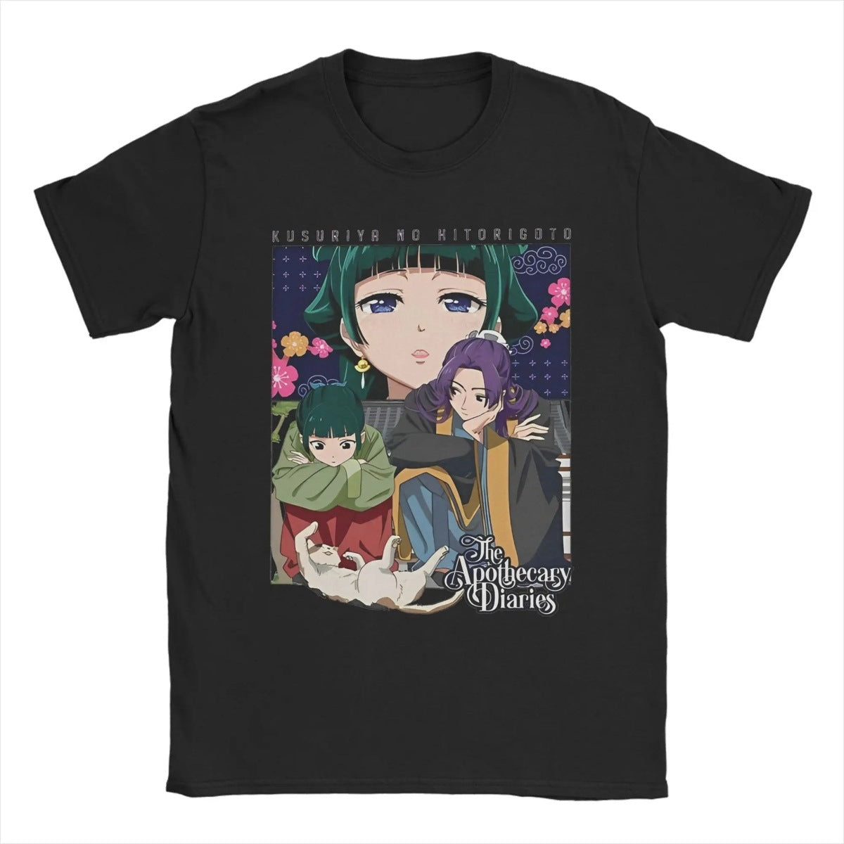 Unisex Anime Pattern Printed T-Shirt