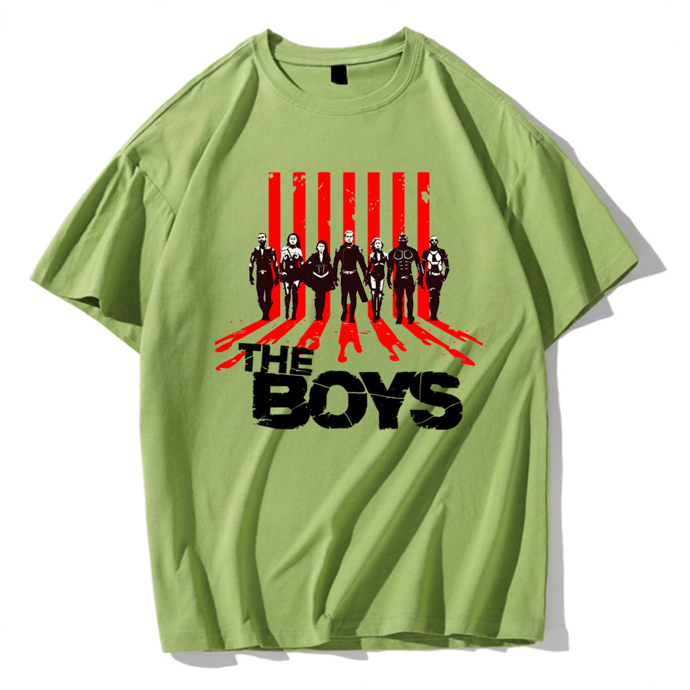 Casual The Boys Loose Short Sleeve Tee