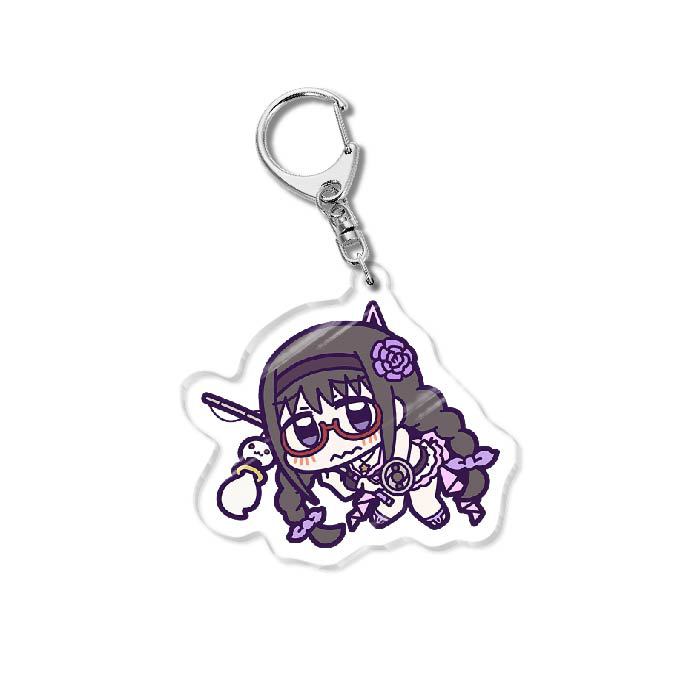 Cute Anime Acrylic Keychain Pendant