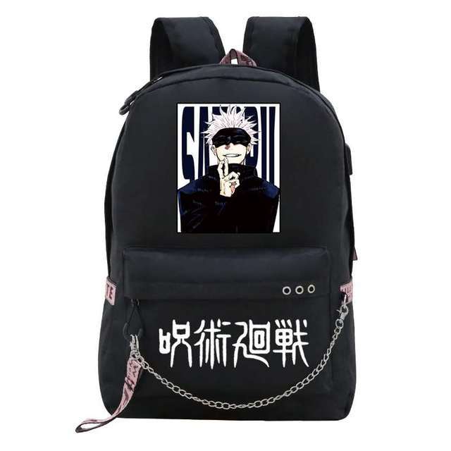 Trendy Anime Print Large Capacity Backpack