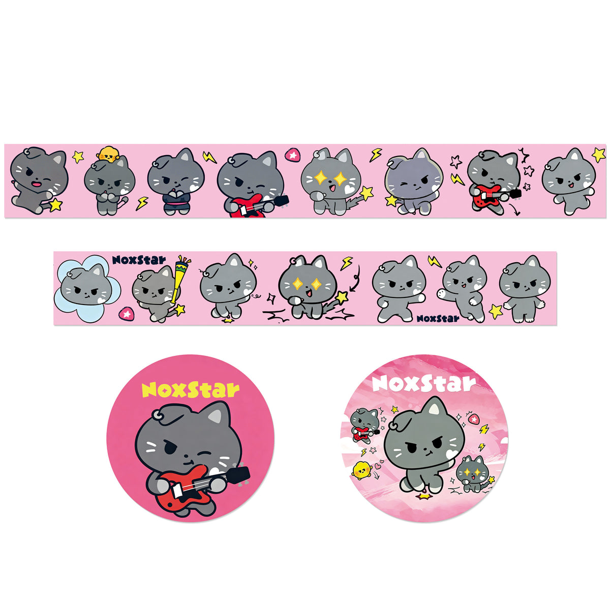 ENCHIN Tape Cartoon Stickers