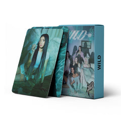 55PCS KATSEYE WILD Photo Cards Collection