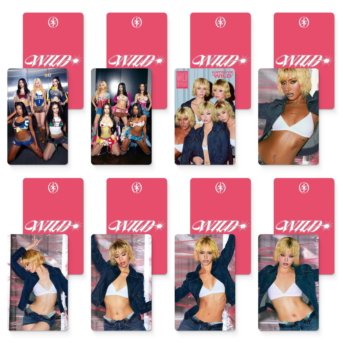 Megan Yoonchae Daniela WILD Photocard Collection