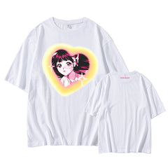 DANIELLE HAERIN HANNI Cotton Short-sleeved T-shirt