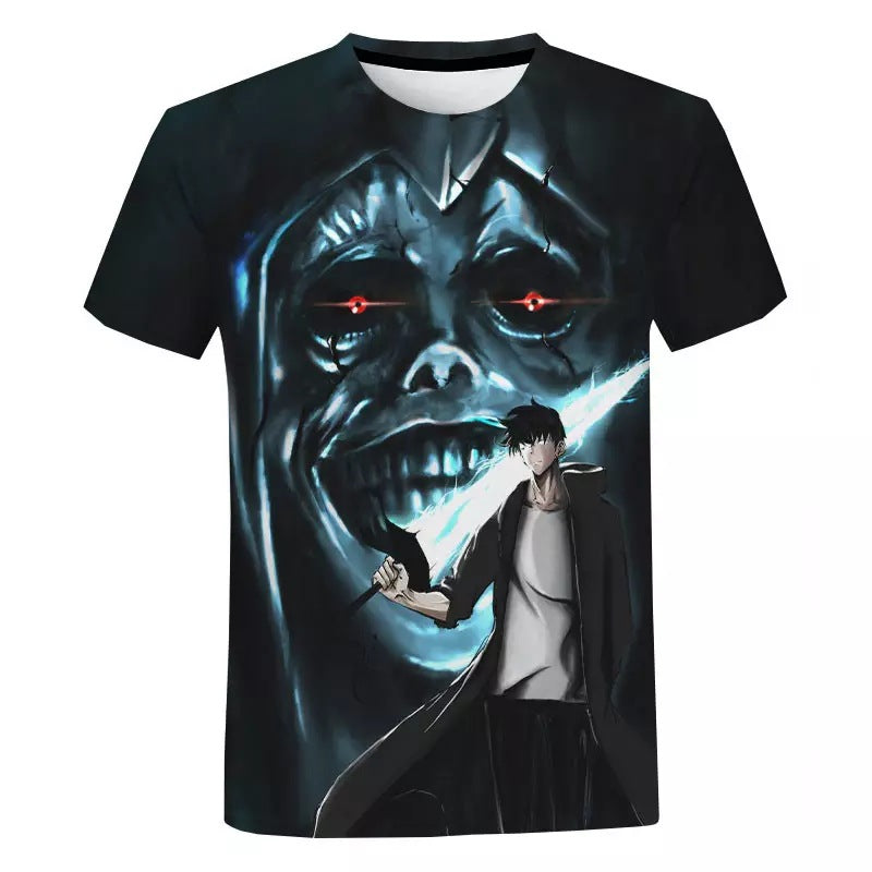 Men's Solo Leveling 3D Print T-shirt
