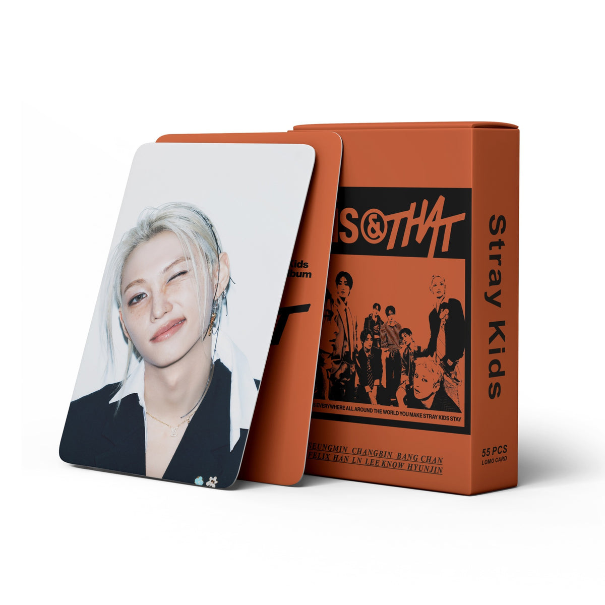 55PCS SKZ This & That Laser Photocard Collection