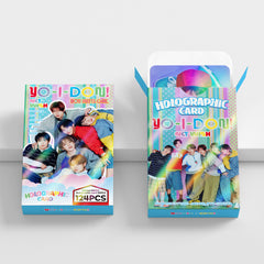124PCS NCT WISH YO-I-DON! Holographic Photocard Stickers