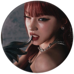 "Crow" Trailer Photo Badge Mirror Keychain