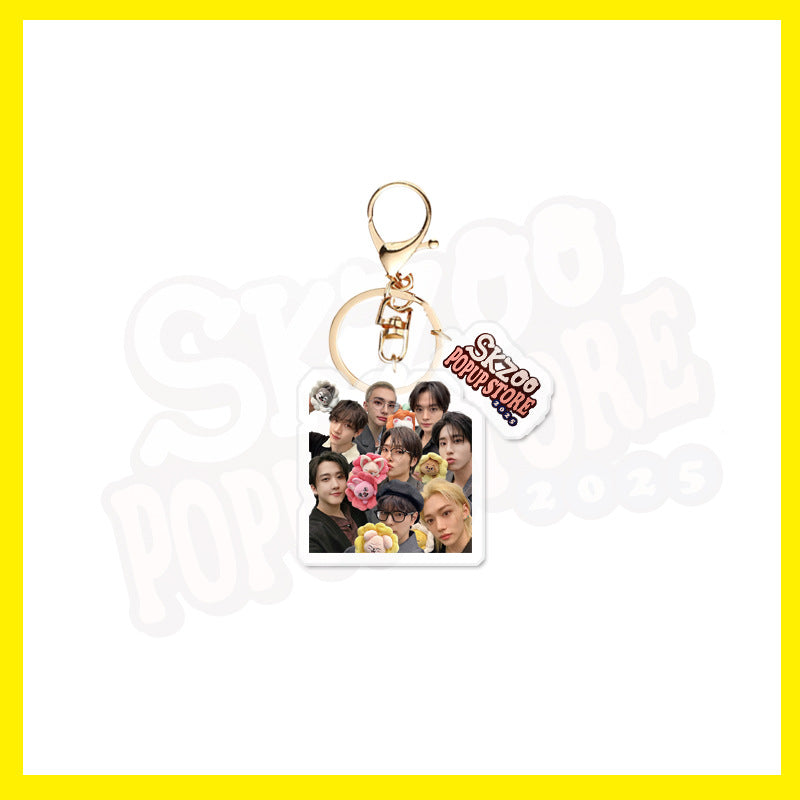 Felix Lee Know Acrylic Keychain Pendant