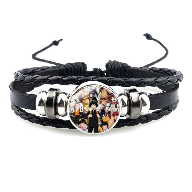 Trendy Anime Adjustable Rope Bracelet