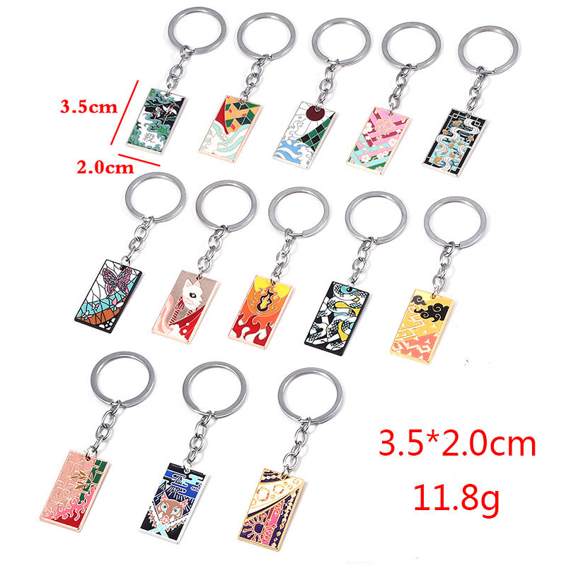 Trendy Anime Tanjiro Keychain Pendant