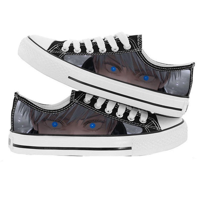 Creative Animel Low-top Casual Canvas Shoe