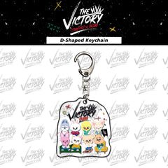 SKZ Cute Acrylic Backpack Pendant Keychain