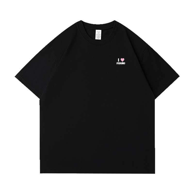 I Love ROSIE Printed Short-sleeved T-shirt