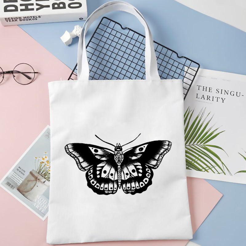 Harry Printed Canvas Shoulder Bag