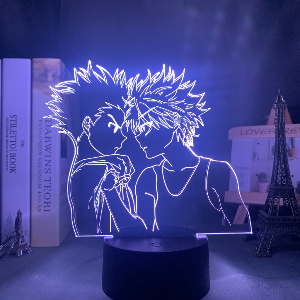 Colorful Anime Touch Remote Night Light