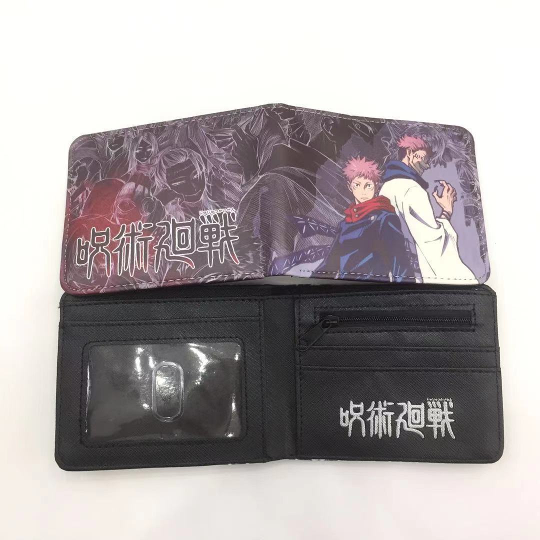 Trendy Anime Printed PU Leather Wallet