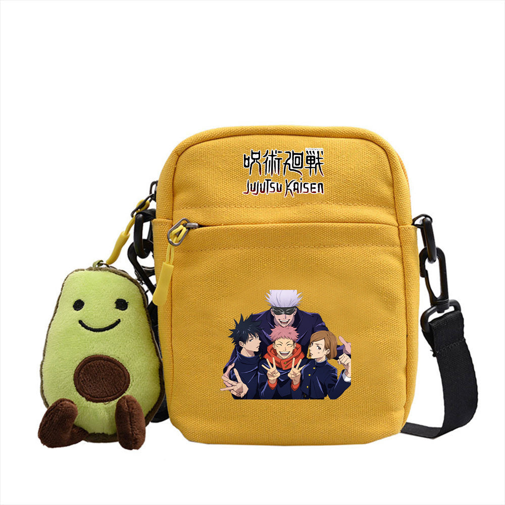 Cute Anime Shoulder Crossbody Square Bag