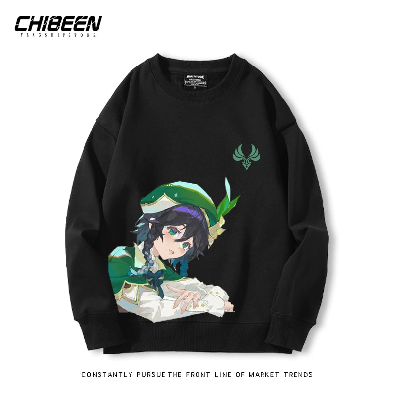 Venti Barbatos Game Crew Neck Sweatshirt