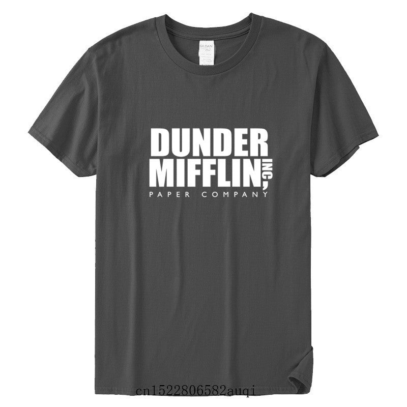 DUNDER logo Print Cotton T-Shirt