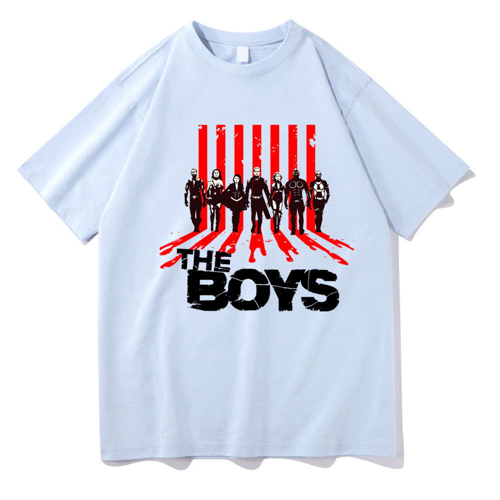 Casual The Boys Loose Short Sleeve Tee