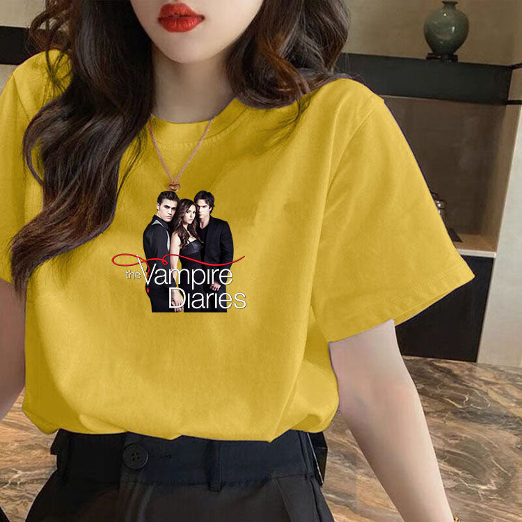 Women's TVD Graphic Cotton T-Shirt