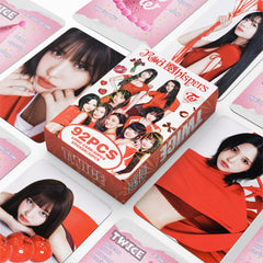 92pcs TWICE RED WHISPERS Photocard Sticker