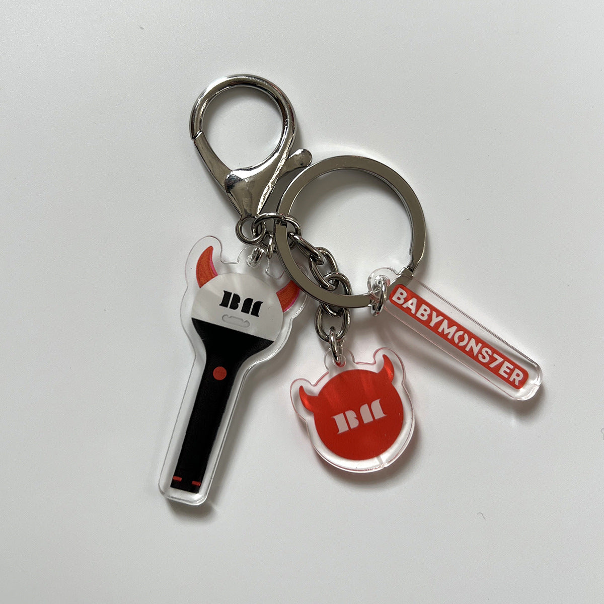 BABYMONSTER Acrylic Pendant Key Ring